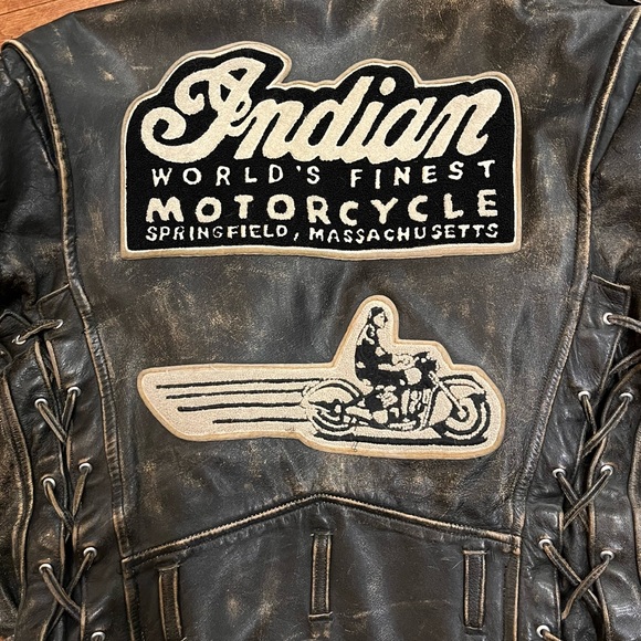 Vintage Indiana Motorcycle Jacket - Picture 2 of 4
